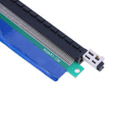 PCI-E 1X to 16X Extender Cable Riser Card Adapter Auxiliary Power Supply