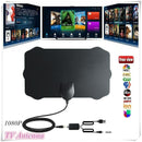 Amplifier 1080P Ultra Thin TV Antenna Home Free Channel Multi-directional HDTV