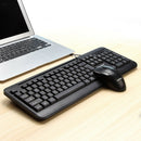 Warwolf Wired USB Keyboard & Mouse Set Plug Play for Desktop Computer Laptop
