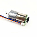 Metal DC 12V Encoder Reduction Gear Motor for RC Car Truck Robot Accessory