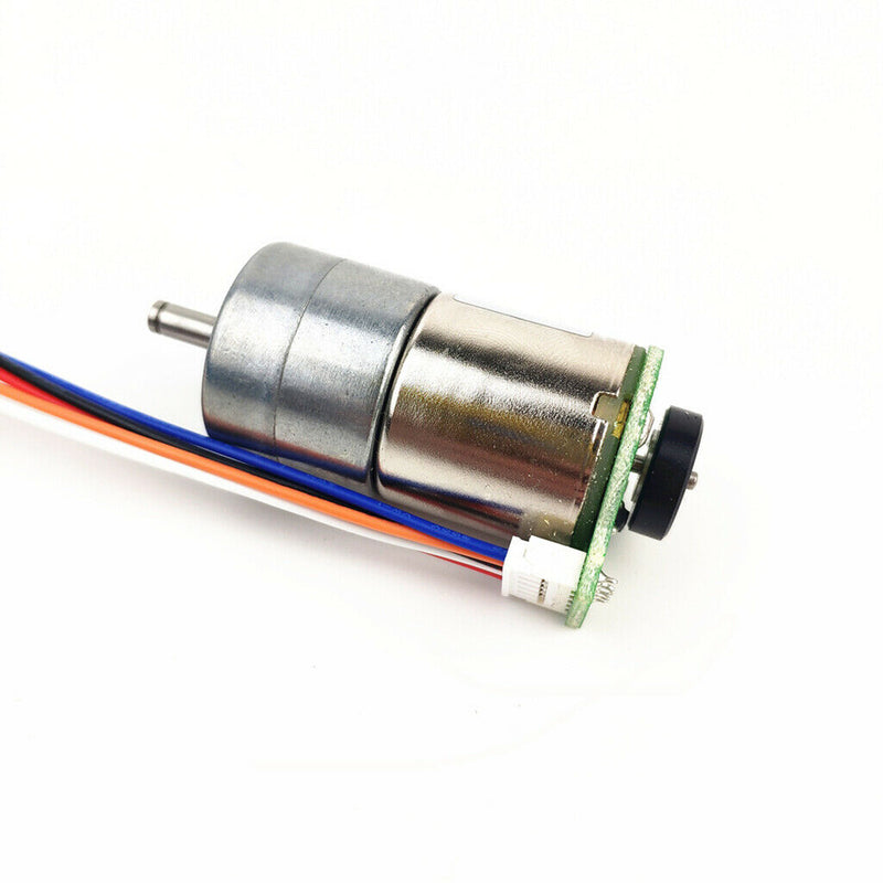 Metal DC 12V Encoder Reduction Gear Motor for RC Car Truck Robot Accessory