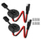 2x Solar Weatherproof SAE Socket Sidewall Port,SAE Quick