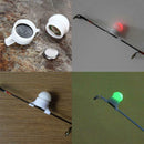 2 Pcs Fishing LED Rod Tip Night Light Strike Alert Glow Stick Bite Alarm