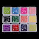 Ink Pad Stamps For Children Art Creation DIY Party Finger Painting Toys