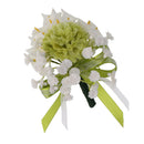 Wedding Corsage Silk Calla Lily Flower Bridal Boutonniere Tuxedo Flower
