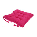 Soft Cotton Seat Cushion Winter Home Office Bar Chair Cushion(Blusher)