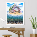 5D DIY Full Drill Diamond Painting Sea Island Embroidery Mosaic Craft Kit