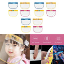 12Pcs Kid Clear Safety Full Face Shield Cover All-Round Visor Cap Protector