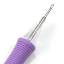 1Set Embroidery Felting Punch Needle Tool And Threader For Sewing Purple + CP6P5