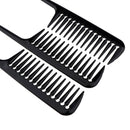 3Pcs Barber Plastic Hair Teasing Comb Lifting Back Combing Brush Rat Tail