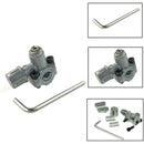 BPV-31 3in1 1/4",5/16",3/8"od Line Tap Access Piercing Valve AC Service 1/4 Q5F4
