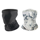 Outdoor Cycling Face Covers, Sports Scarf, Headscarf, Headgear, Balaclava - 2x