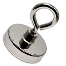 Magnet Diameter x 75Mm Thick x 18Mm Holding Pull Force 168 Kilograms N35 Ne