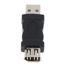 Firewire 1394 6 Pin Female to USB Male Adaptor Cameras Mobile Phones MP3 PlayeOZ