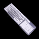 Universal silicone desktop computer keyboard cover skin protector film coveS Ew
