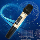 Ux2 Uhf Wireless Microphone System Handheld Led Mic Uhf Speaker With Portab