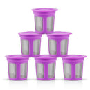 i cafilas 3 Pcs/Pack Refillable Coffee Capsule Reusable K-cup Filter for 2.