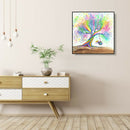 5D DIY Full Drill Diamond Painting Colorful Tree Cross Stitch Embroidery