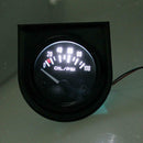 Oil Pressure Gauge Kit 0 to 100 PSI Pointer & LED Digital 2" 52mm Black Dial for