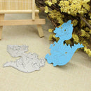 DIY Metal Crocodile Embossing Stencil Scrapbook Craft Cutting Die Card Gift
