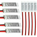 5 X Mini Tiny Signal Amplifier for 5050 3528 SMD RGB LED Light Strip DC12V