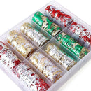 Nail Foils Lace Fragments Glitter Series Nail Art Stickers Transfer Decals Decor