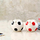 2018 World Cup football style pen pencil holder plastic toothbrush makeup b D5H5