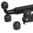 Universal 50mm Black Tow Bar Ball Cover Cap Towing Hitch Caravan Trailer Prot 3C