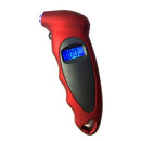 HB-110 Digital Tire Tyre Pressure Gauge 0-150 PSI for Car Motorcycle (Red)