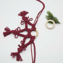 Handmade Decorations Macrame Starter Kit, Natural Cotton Macrame Rope, Wooden