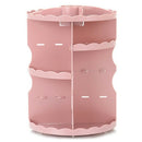 360-Degree Rotating Makeup Organizer, Adjustable Multi-Function Cosmetic St