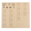 Monthly Calendar Index Stickers Lable Marker Note for Planner Appointment B Cy