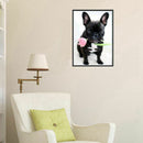 5D Diy diamond painting cross stitch arts and crafts cartoon dog rhinestone F9U8
