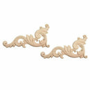 4 pieces ornament ornament wood ornaments handmade for wardrobe furniture c