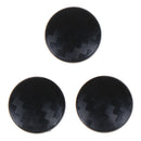 12Pcs Universal car carbon fiber interior door lock screw protector cover capsOZ