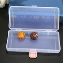Small Plastic Clear Transparent Storage Collection Container Box Case