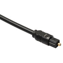 1m Fiber Optic TOSLink Digital Audio Cable Male to Male Lightweight and Fle