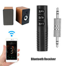 Bluetooth 5.2 Receiver Audio Clip 3.5mm Car Wireless Speaker Headphone Adapter