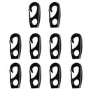20xShock Cord Bungee Leash End Hooks for 7mm Rope Kayak Fixing Accessories