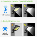 Outdoor Solar Sensor Wall Light Waterproof Garden Street Lamp (A 60 COB) A