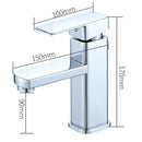 Single Handle Kitchen Bathroom Basin Sink Hot and Cold Water Mix Faucets Wa