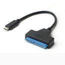 USB 3.1 Type C (USB C / Thunderbolt 3 Compatible) to SATA III 2.5in Hard Dr