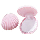 1Pcs A sea shell Shape Luxury Velvet Ring Box earring ring earring jewelry