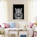 Full Drill Diamond Painting 5D Mosaic Bead Art Picture Kit (E32 Leopard)