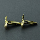 Fruit Pineapple Cuff Links Golden Luxury Metal Cufflinks Men'S Fashion Shir F1Z7