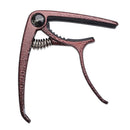 Metal Bronze Guitar Capo Clamp for Guitar Bass Ukulele Quick Change Parts