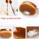 1 PCS The New Mermaid Makeup Brush Foundation Oval Brushes One Set