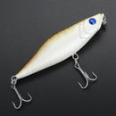 5pcs Fishing Lures Crankbait Minnow Hooks Crank Baits Poper Lure