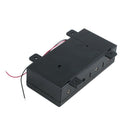 Wire Leaded Battery Holder Case Box with Cover for 4 x D Size Batteries