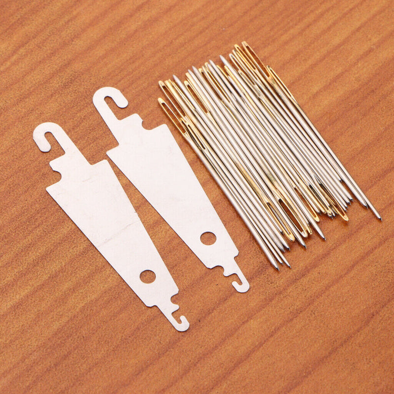 1 Set Sewing Needles Tools Kits with Threaders Needles for Embroidery